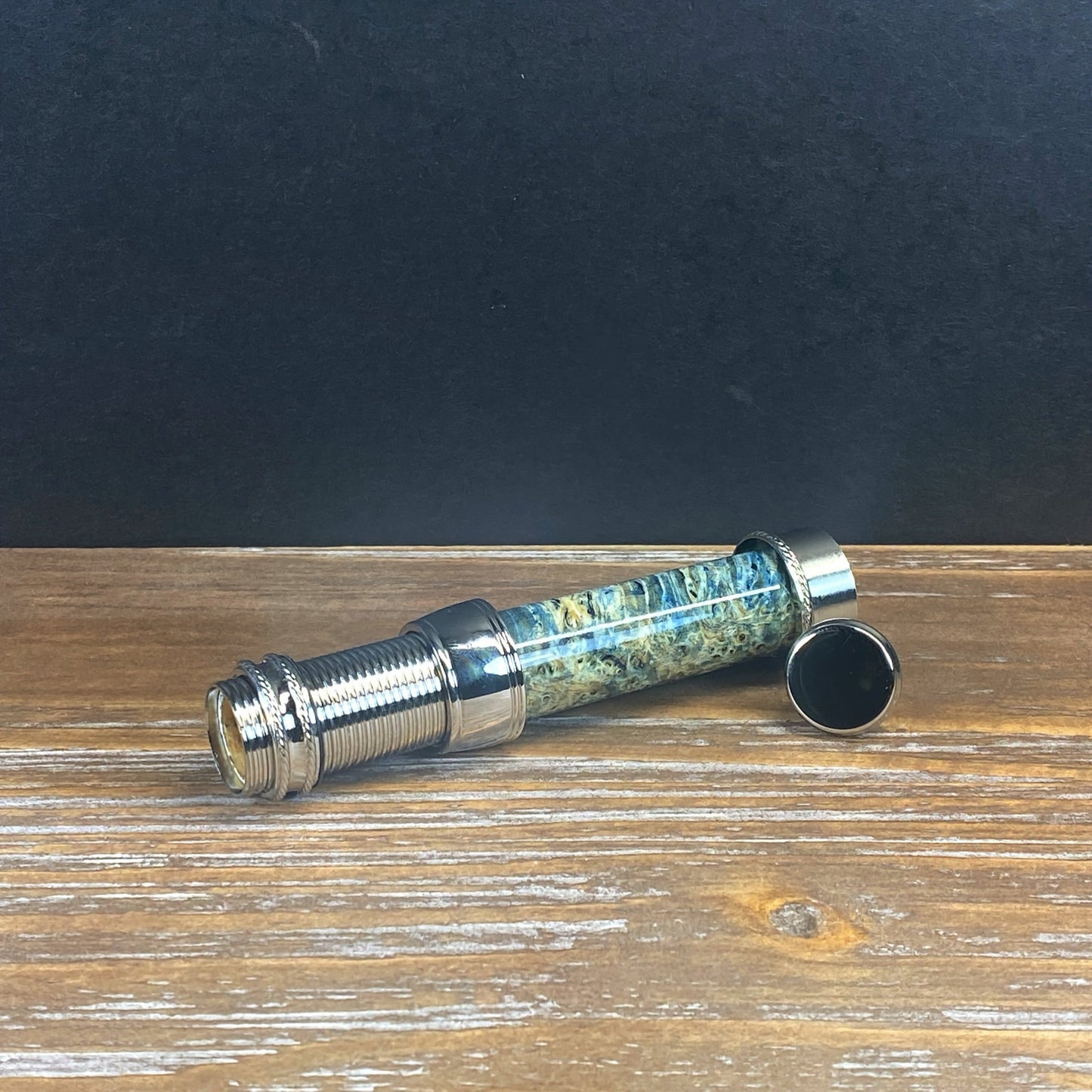 Alloy Up - Locking Reel Seats .640 - Bright Nickel - Fish On! Custom Rods