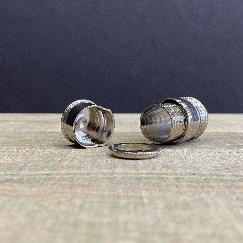 Alloy Up - Locking Reel Seats .705 - Bright Nickel - Fish On! Custom Rods