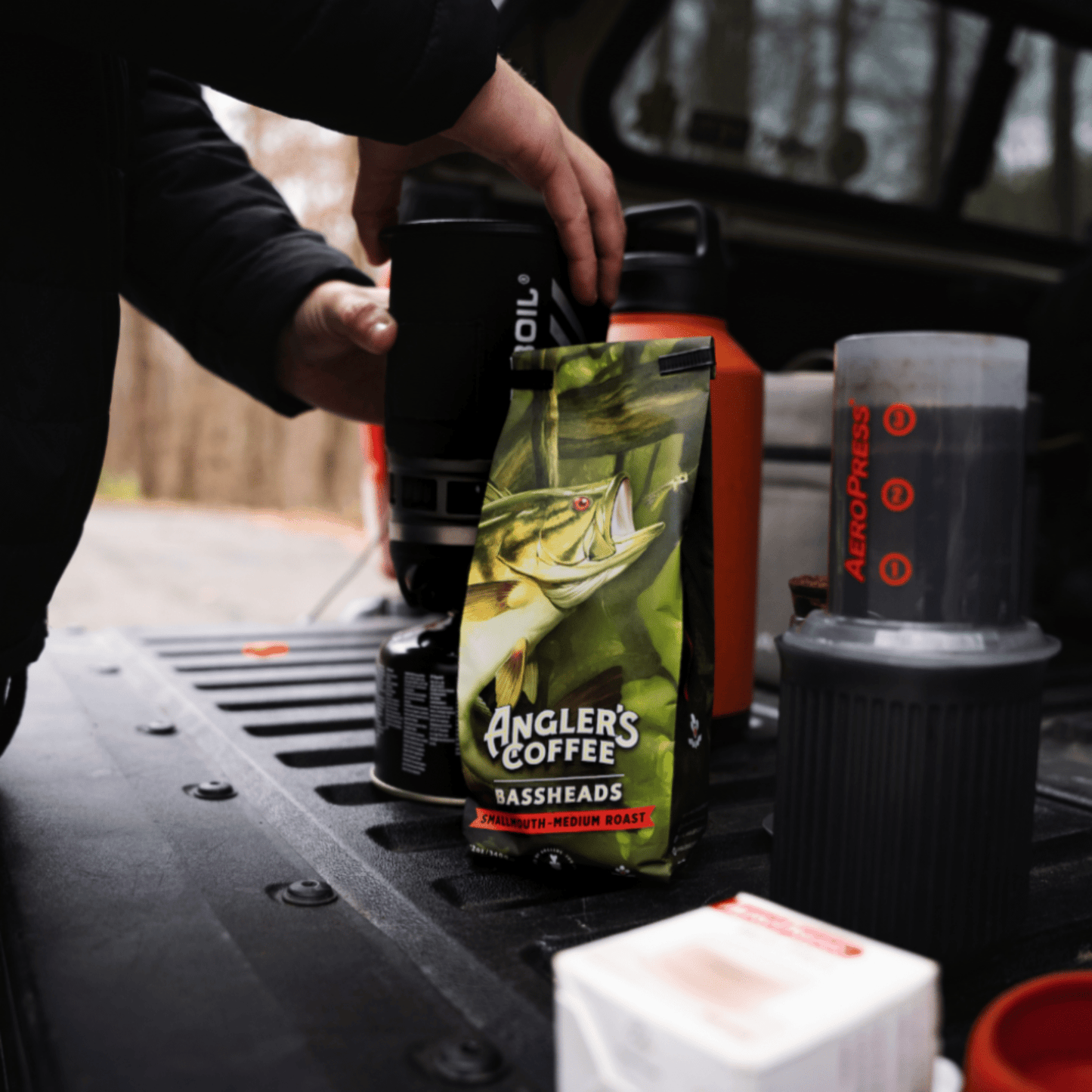 Bassheads Smallmouth Blend - Premium Coffee for Bass Fishing Enthusiasts - Fish On! Custom Rods