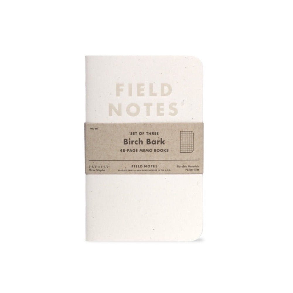 Birch Bark Field Notes - Limited Availability - Fish On! Custom Rods