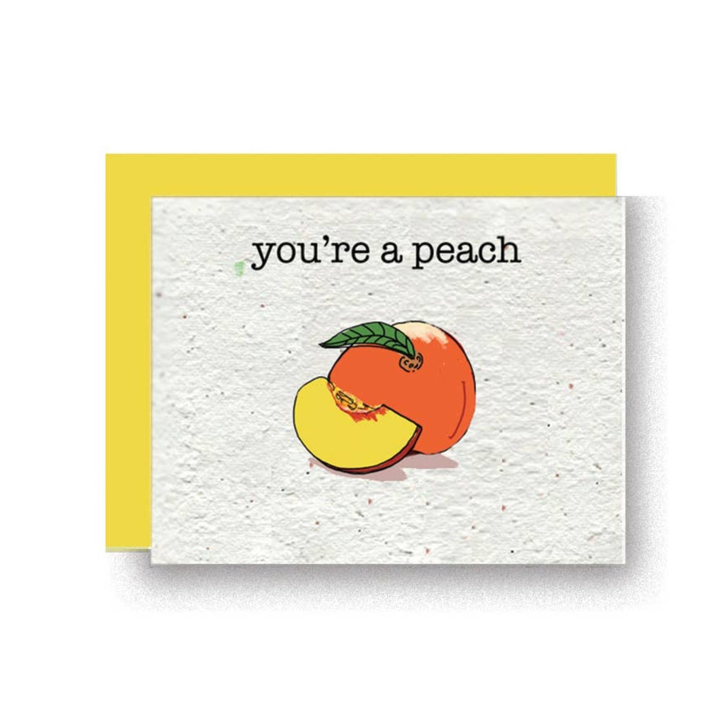 Blooming Peaches Wildflower Seed Paper Card - Fish On! Custom Rods