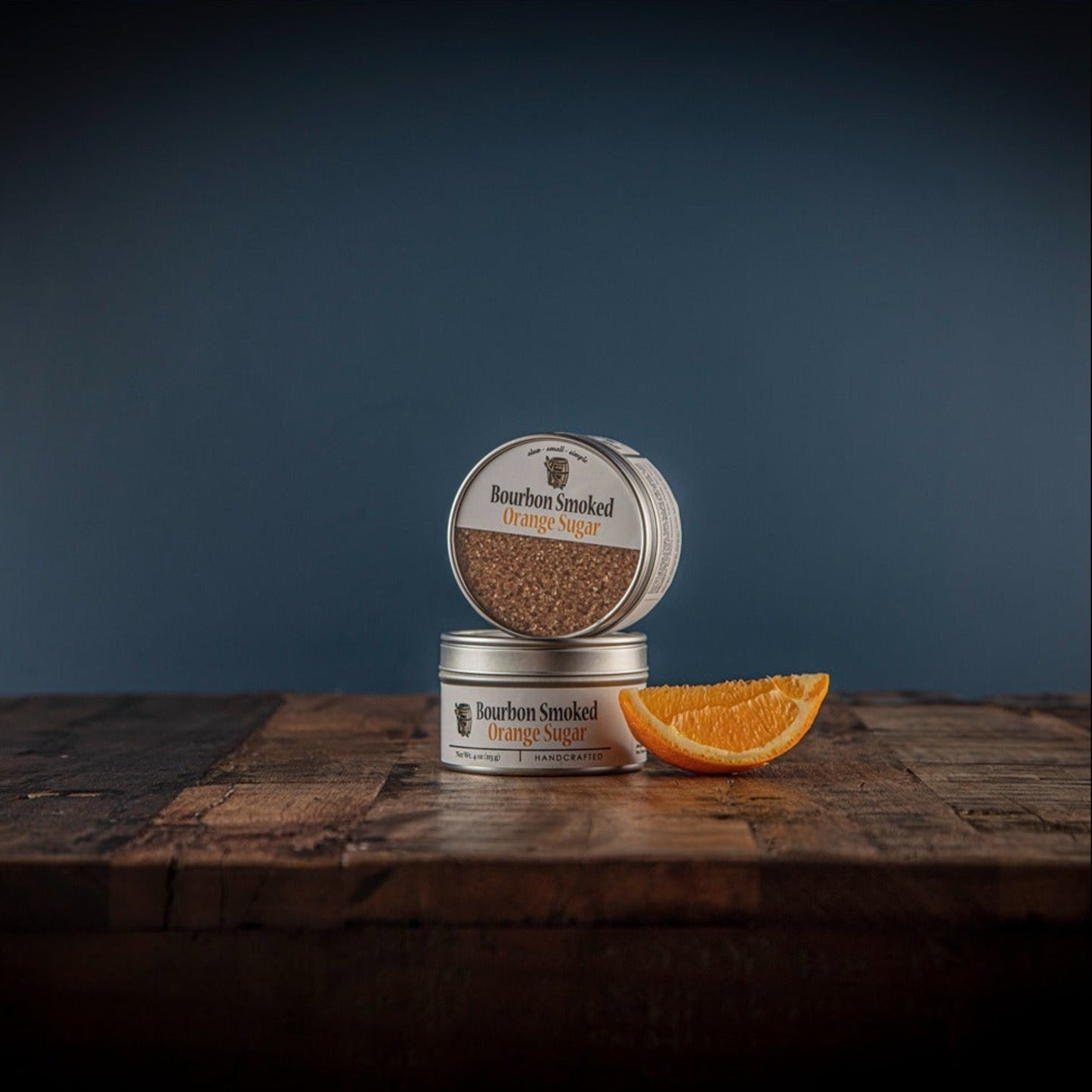 Bourbon Smoked Orange Sugar - Rich, Smoky, & Citrusy Flavor Enhancer - Fish On! Custom Rods