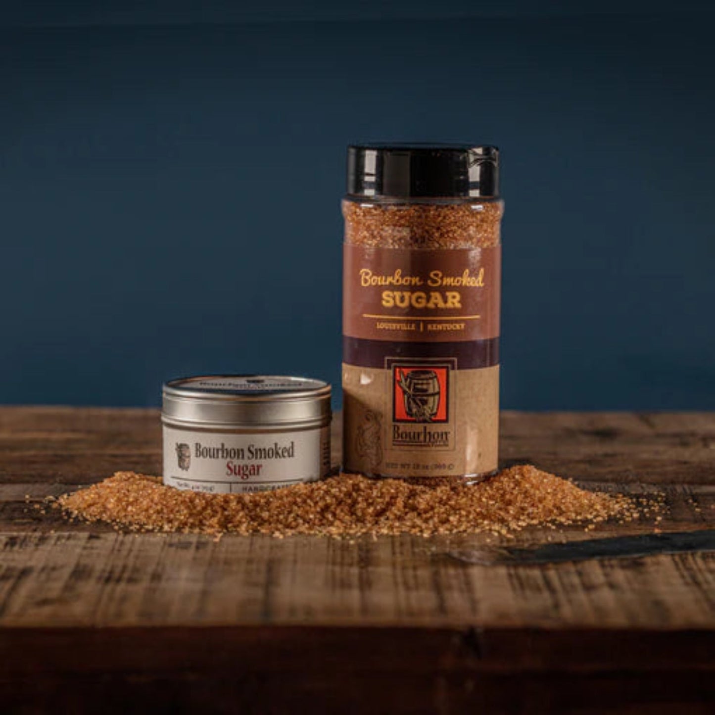 Bourbon Smoked Sugar - Rich, Smoky Flavor for BBQ & Baking - Fish On! Custom Rods