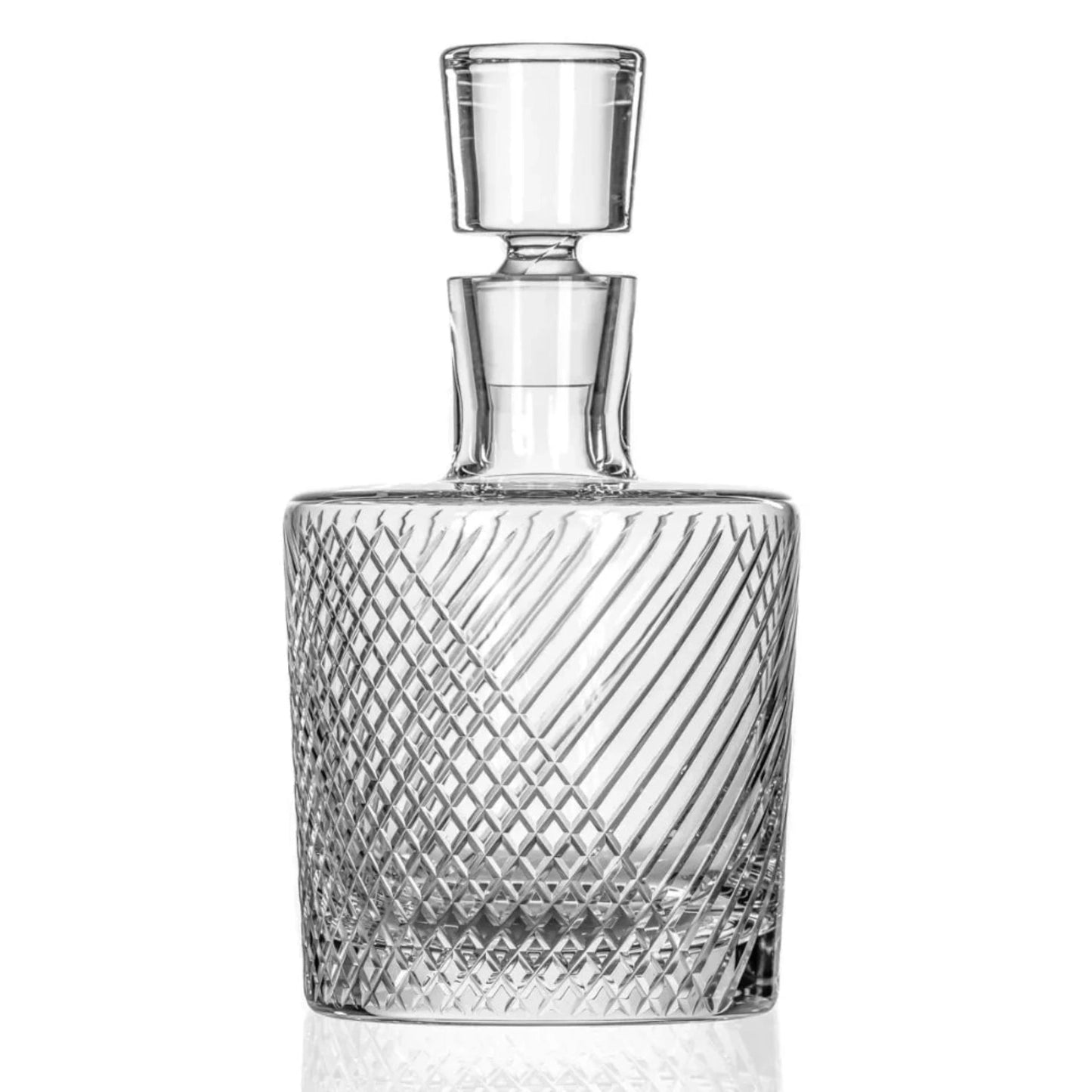 Bourbon Street 25oz Whiskey Decanter - Premium Glassware for Whiskey Enthusiasts - Fish On! Custom Rods