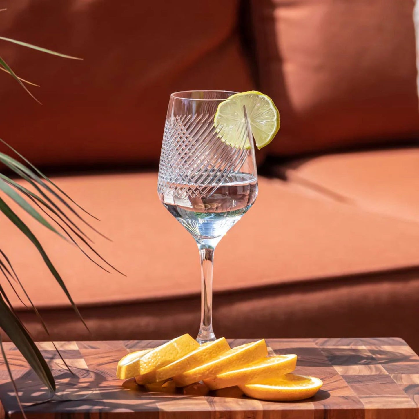 Bourbon Street White Wine Glass | 19.50oz | Experience the Elegance of New Orleans - Fish On! Custom Rods