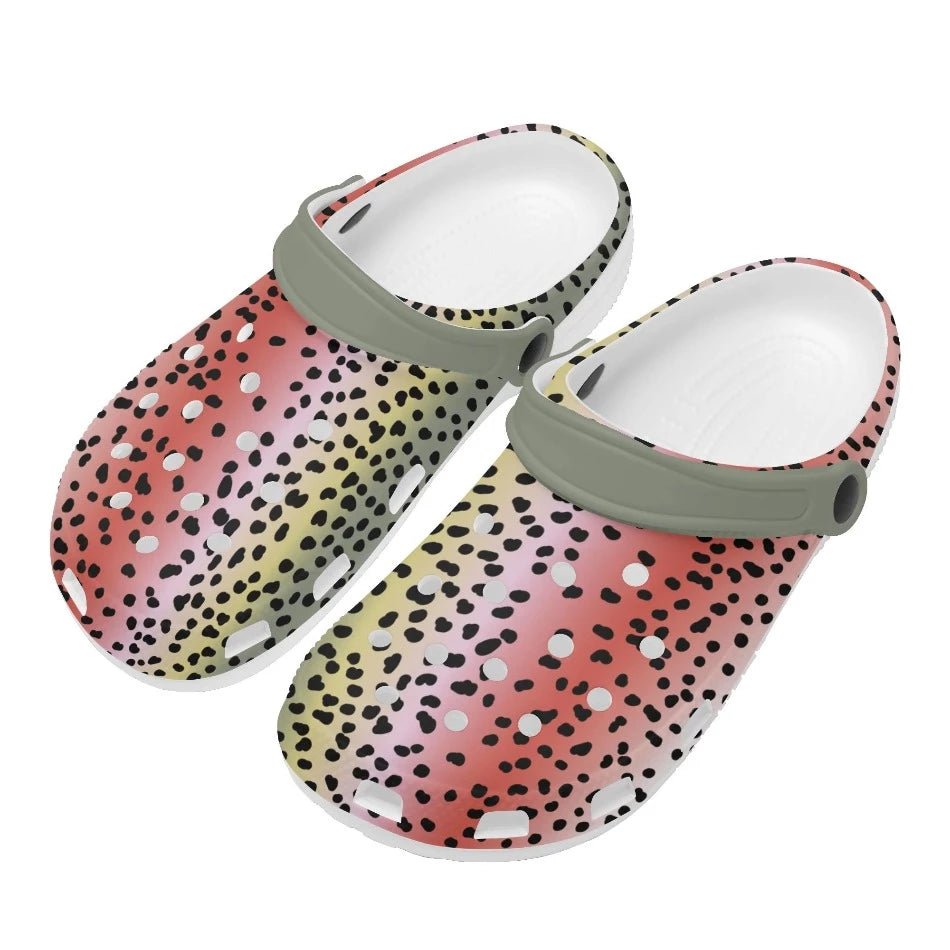 Bowtown Big Smooth Clogs | Women's Catchflo | Sustainable Water Clogs - Fish On! Custom Rods