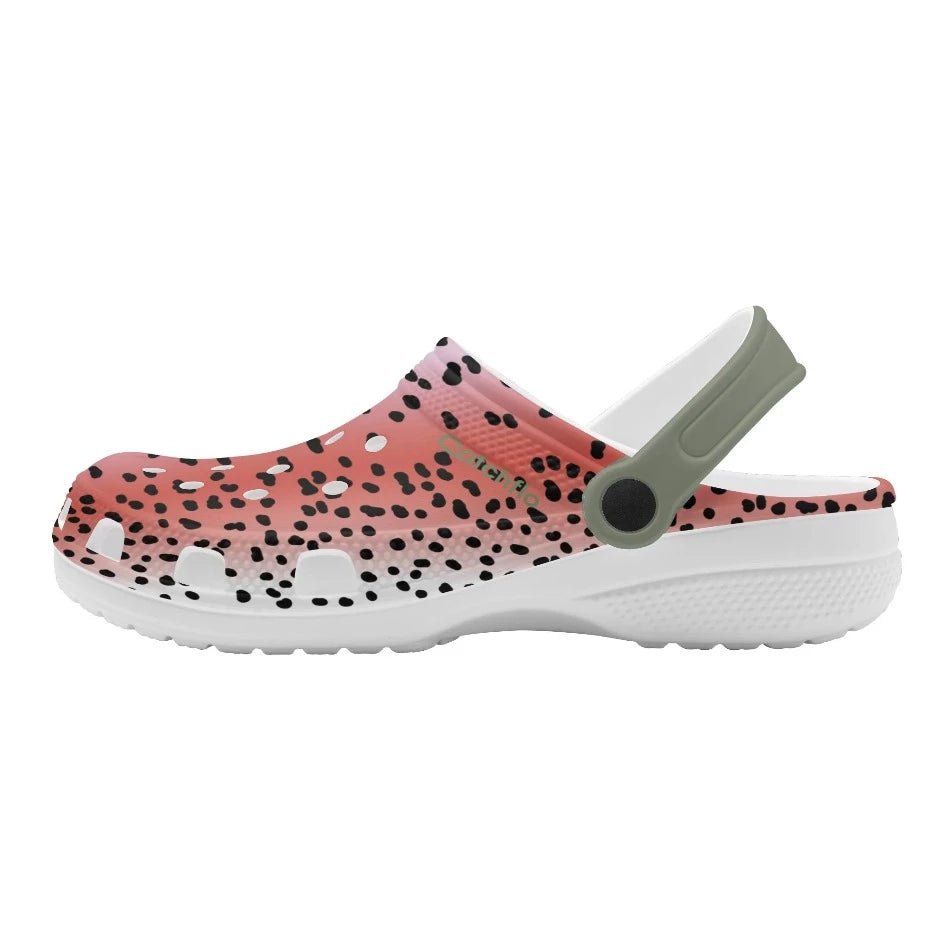 Bowtown Big Smooth Clogs | Women's Catchflo | Sustainable Water Clogs - Fish On! Custom Rods