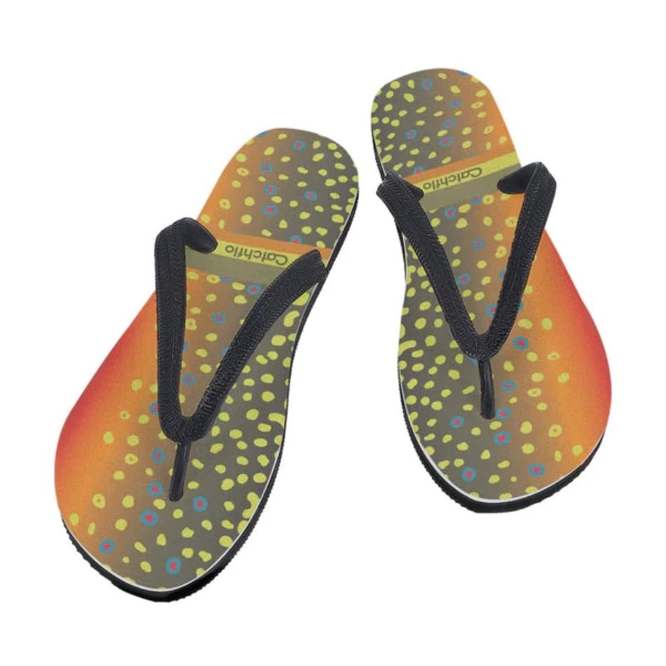 Brookietown Flip Flops - Fish On! Custom Rods