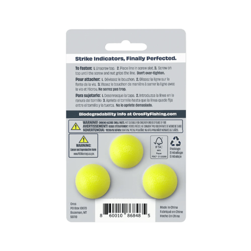 Carded 3 - Pack Medium - Chartreuse - Fish On! Custom Rods