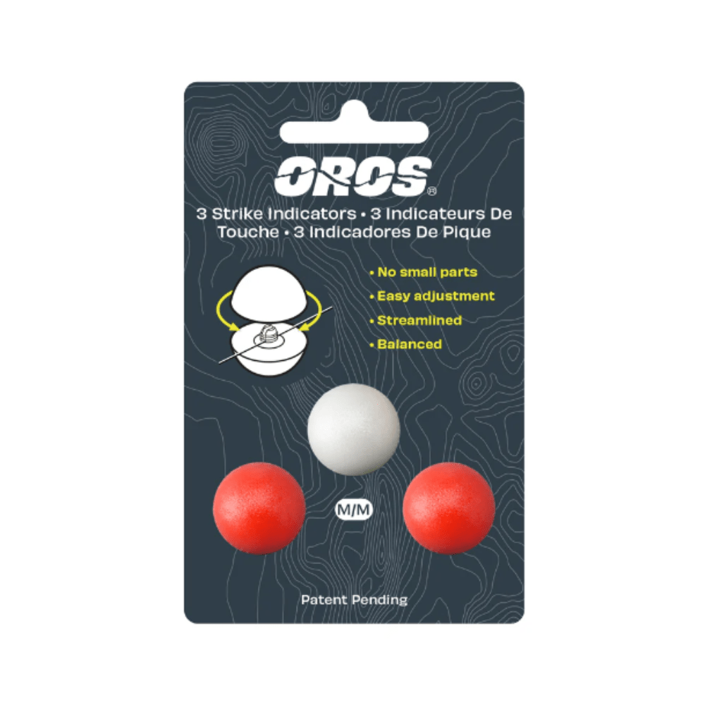 Carded 3 - Pack Medium Red & White - Fish On! Custom Rods