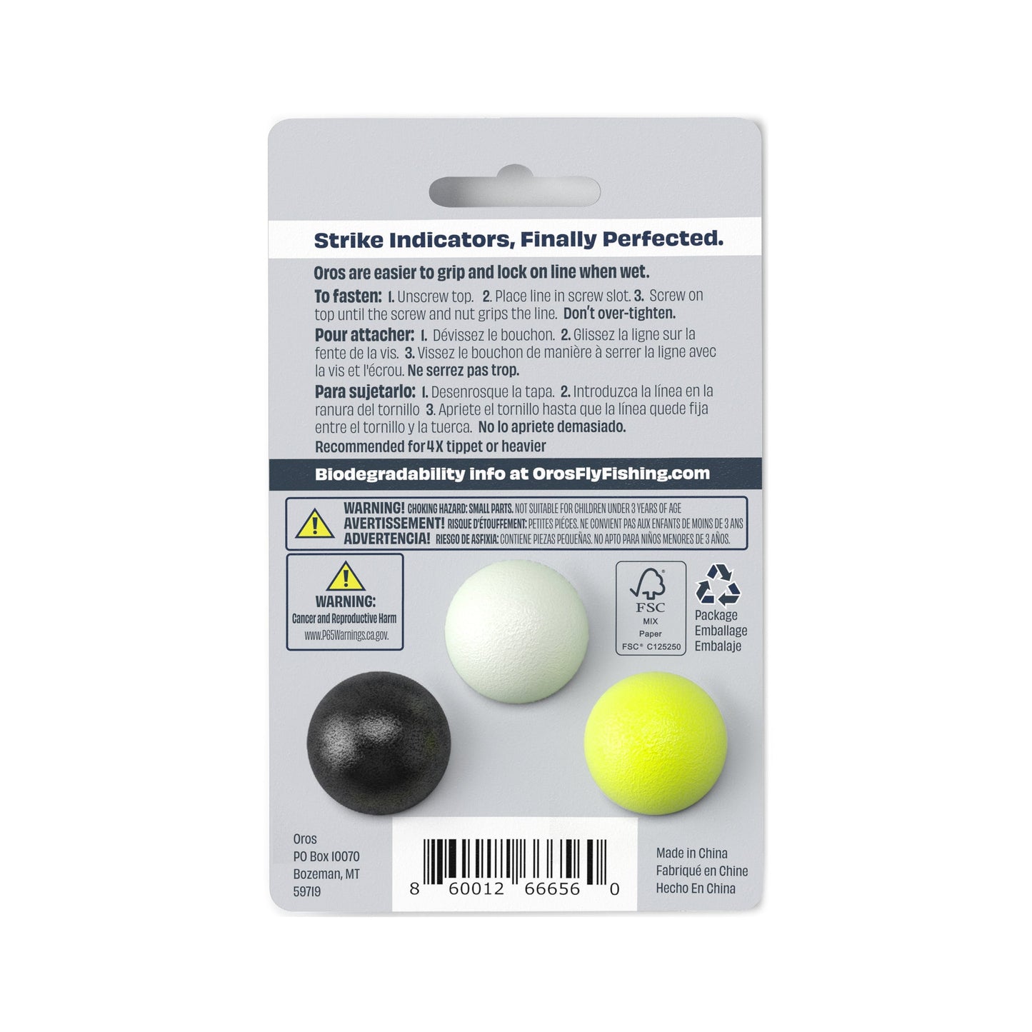 Carded 3 - Pack Medium Tech Pack - Fish On! Custom Rods