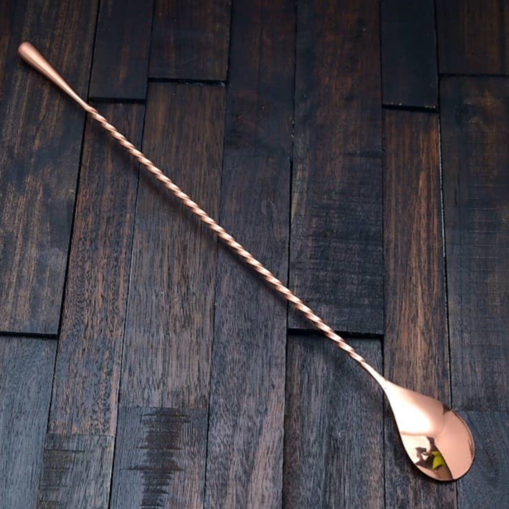 Copper - Plate Tear Drop Bar Spoon Premium Box - Fish On! Custom Rods