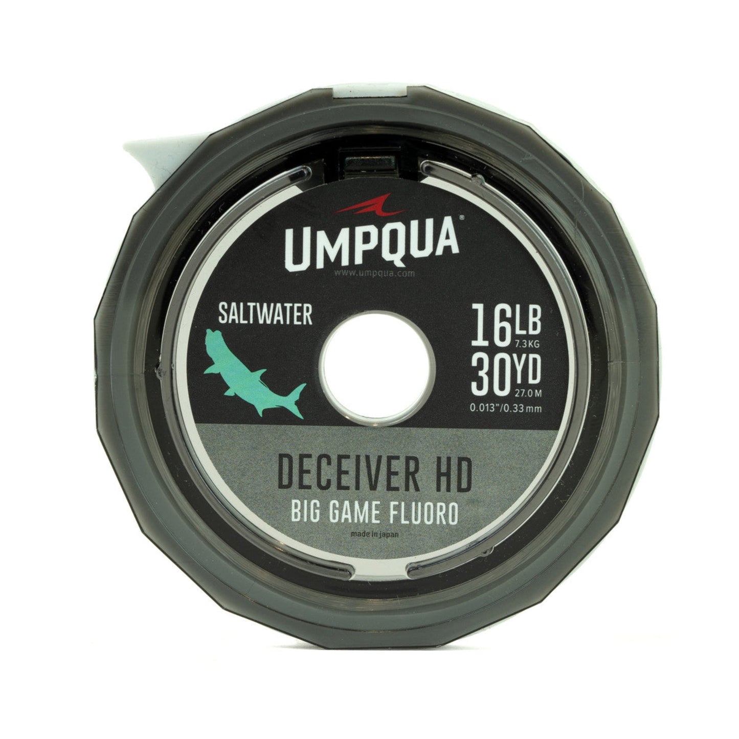 Deceiver HD Big Game Fluorocarbon Tippet Clear 20LB - Fish On! Custom Rods