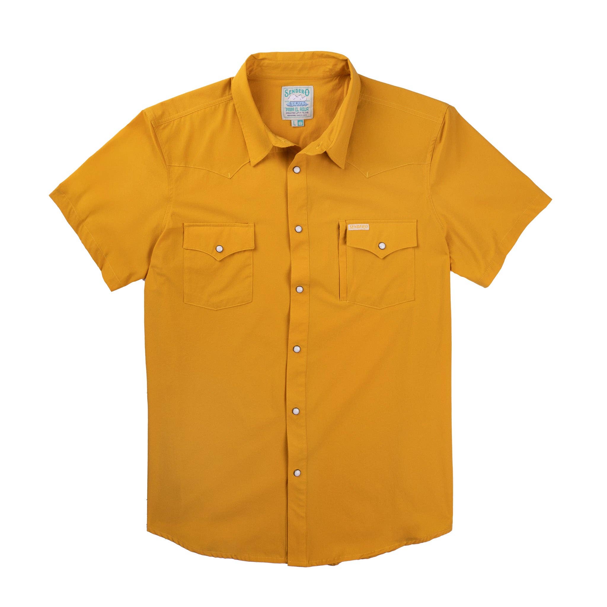 Confluence Tech Shirt – Men's Performance Pearl Snap | Fish On