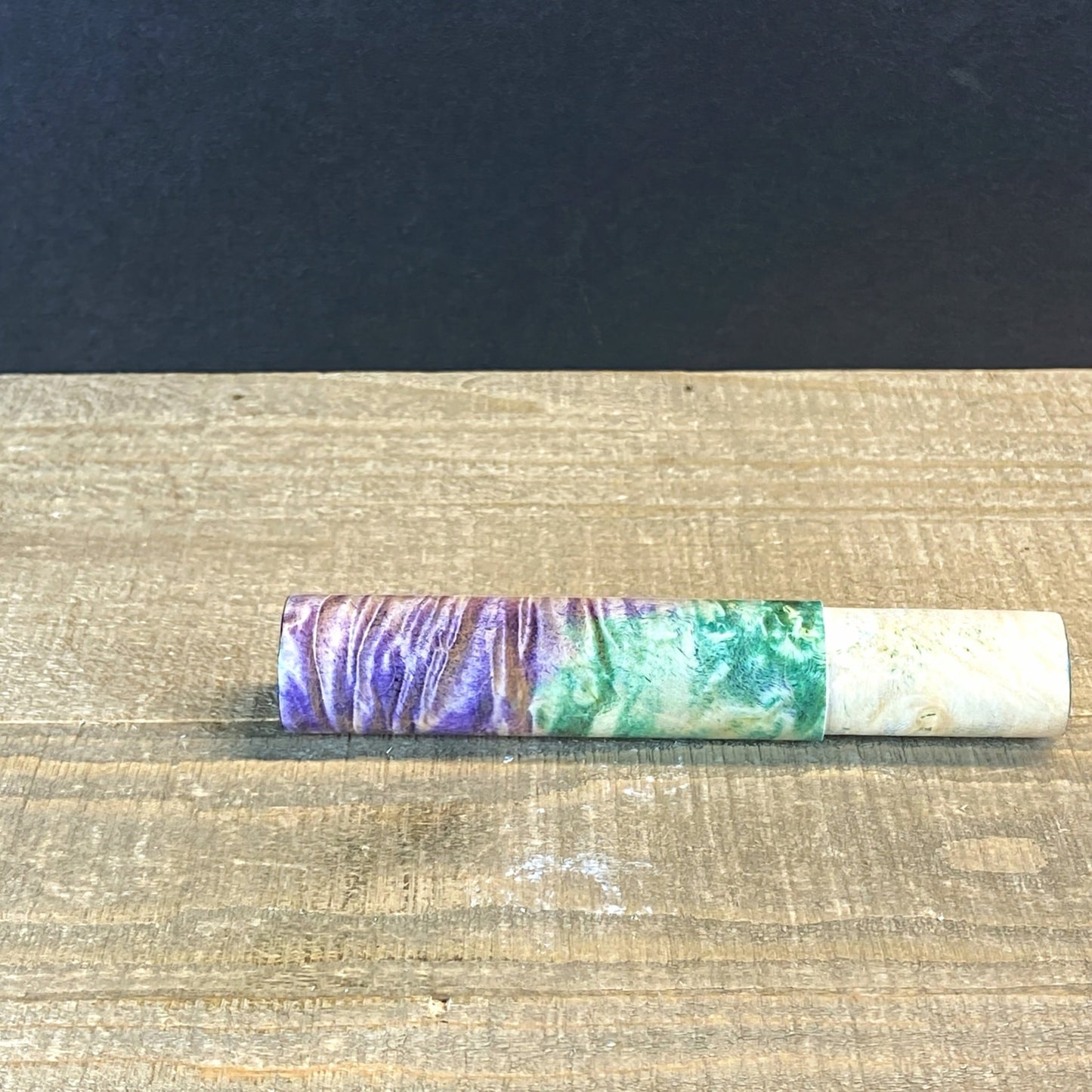 Double Dye Mable Burl .640 - Fish On! Custom Rods