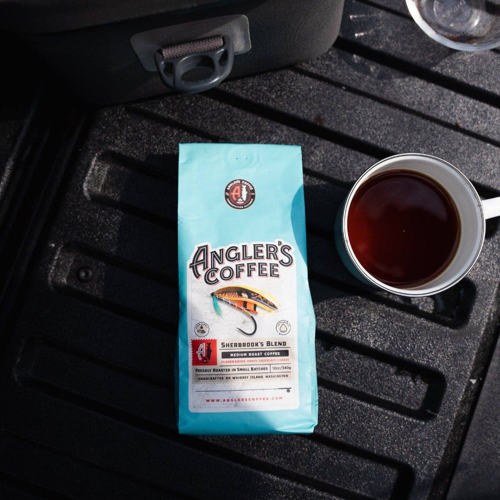 
                  
                    Angler’s Coffee - Fish On! Custom Rods
                  
                
