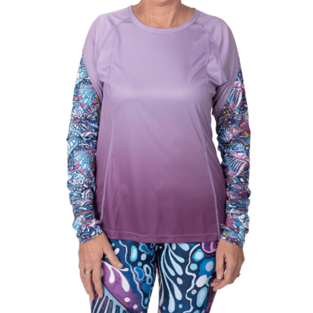 Enchanted Grayling Backcast Sunshirt - Fish On! Custom Rods