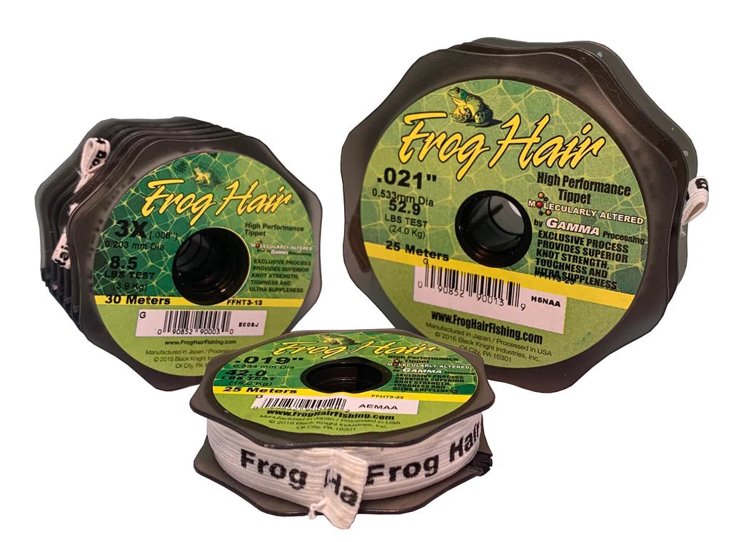 FrogHair Guide Spool - Premium Monofilament Fishing Leader - Fish On! Custom Rods