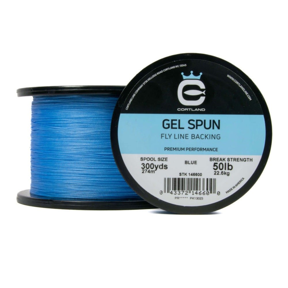 Gel Spun Fly Line Backing - Blue - Fish On! Custom Rods