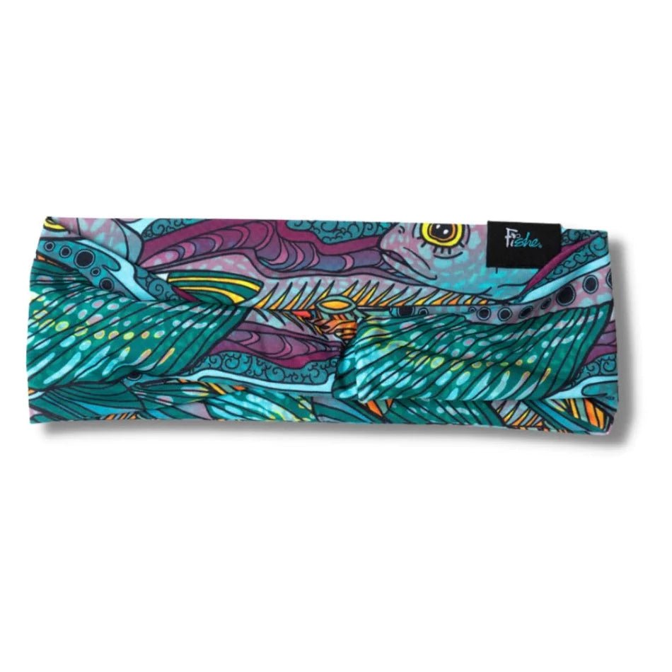Groovy Grayling Jersey Headband - Fish On! Custom Rods