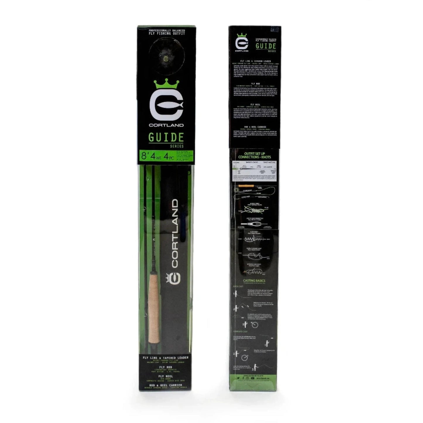 Cortland Guide Series Fly Fishing Combo Outfit | 9 ft 8 wt Rod & Reel Kit Fish On! Custom Rods Cortland Guide Series Fly Fishing Combo Outfit | 9 ft 8 wt Rod & Reel Kit Fish On! Custom Rods