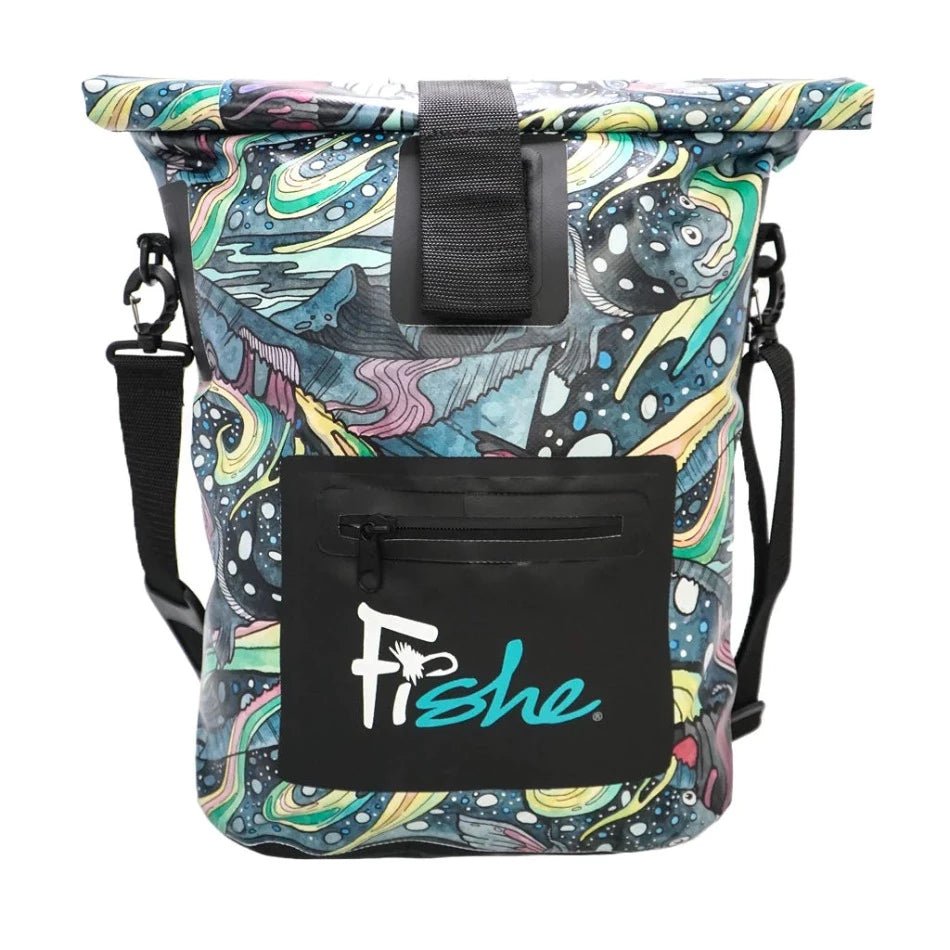 HaliBorealis Roll Tote Dry Bag - Fish On! Custom Rods