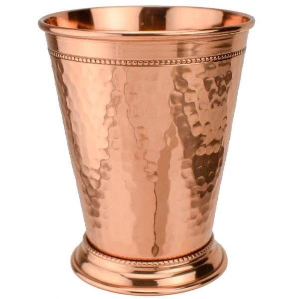 Hammered Copper Mint Julep Cup (Set of 2) - Fish On! Custom Rods