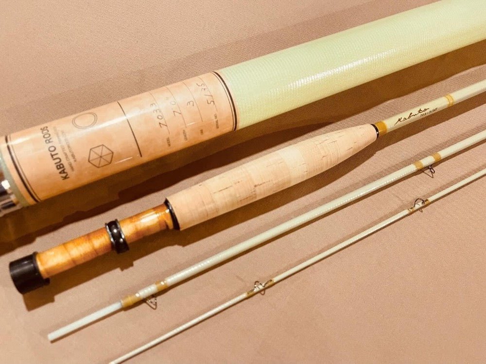 Kabuto 7'0” 3wt Blonde / Light Flamed Bamboo - Fish On! Custom Rods