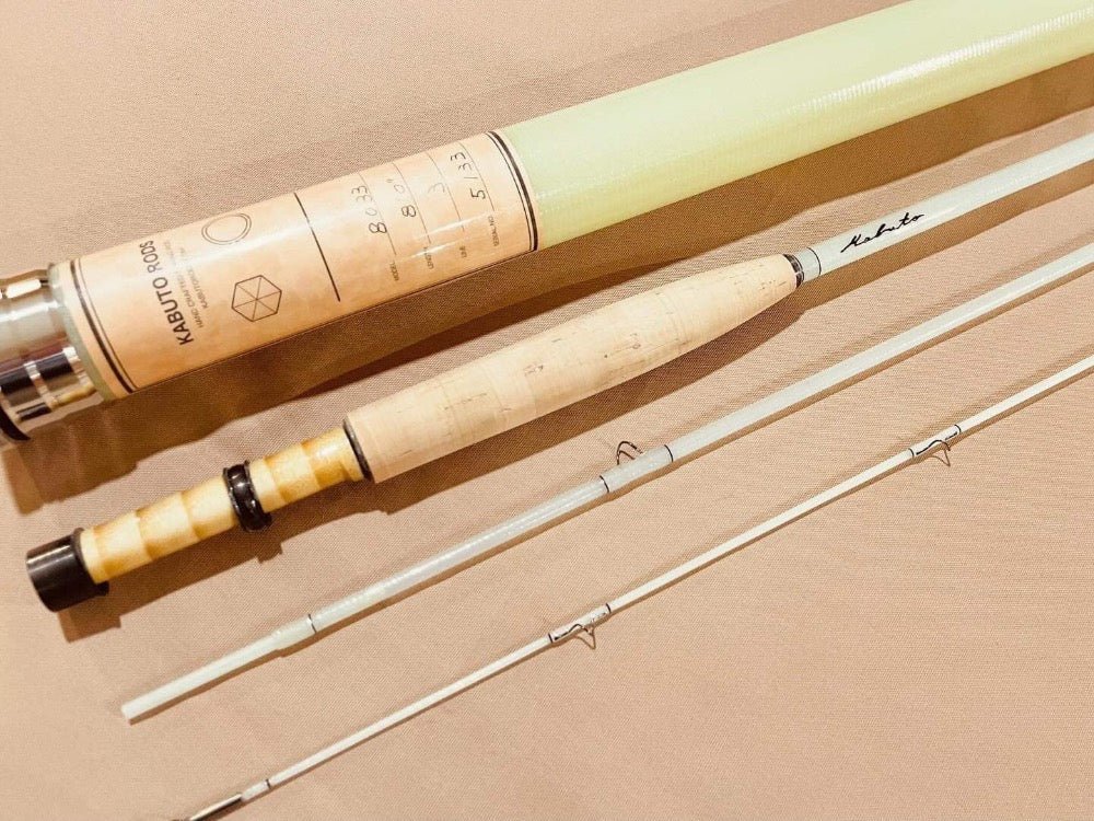kabuto glass fly rod 764-3 3本継 ブラウン Kabuto Fly Rod - Experience the Art of Fly Fishing – Fish On
