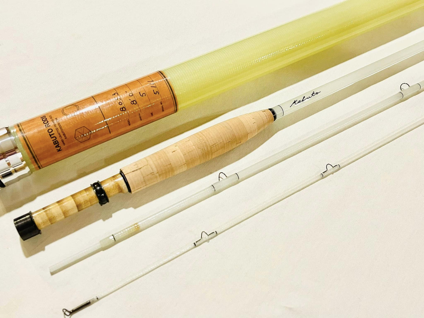 Kabuto Fly Rod 8' 0" 5wt 3pc - Fish On! Custom Rods