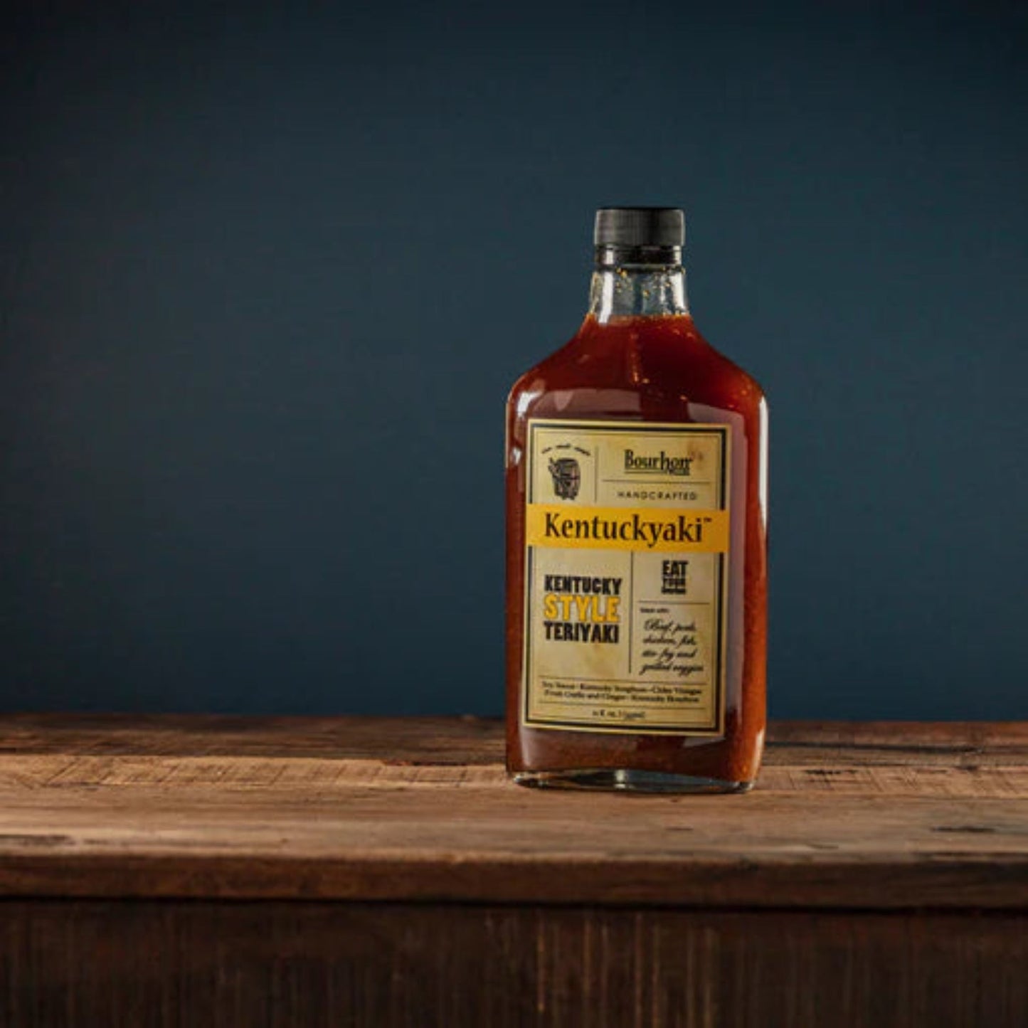 Kentuckyaki Teriyaki Sauce Bourbon Barrel Smoked - Fish On! Custom Rods