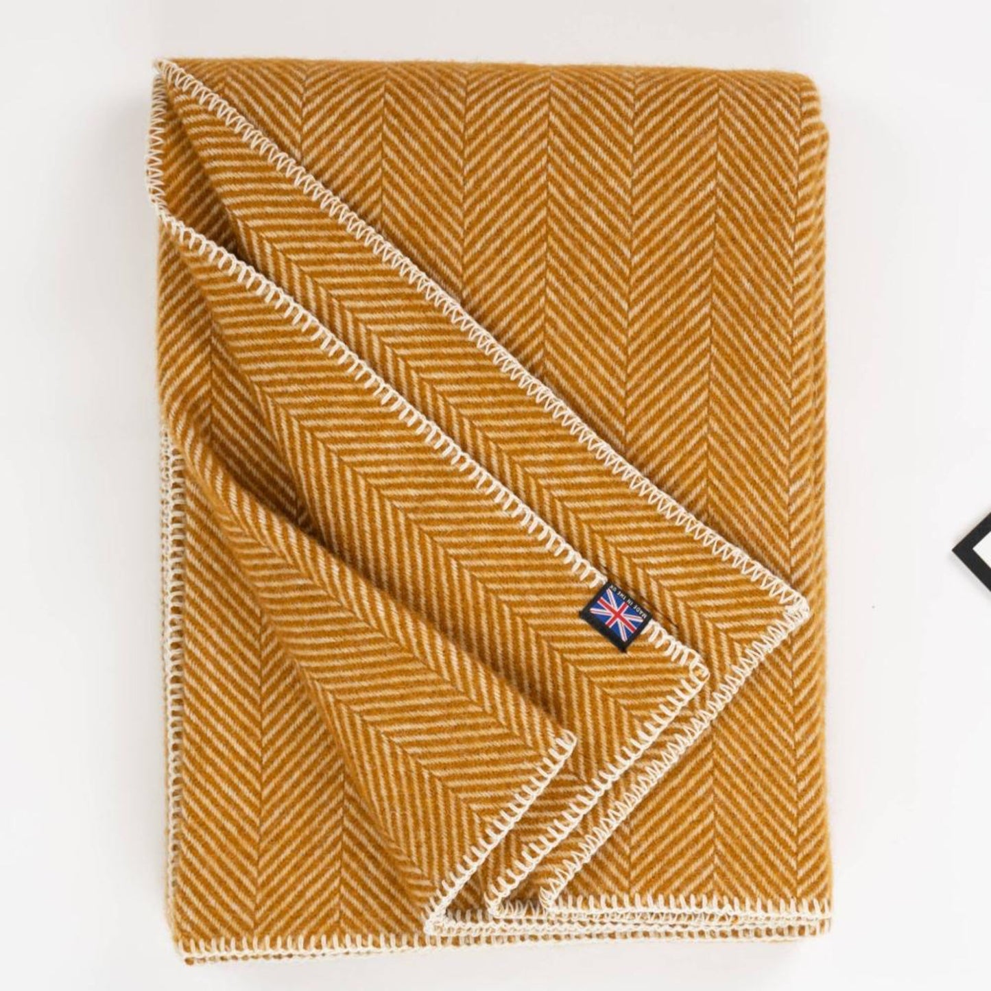 Luxury Whiskey Herringbone BIG Throw - Prince of Scots - Fish On! Custom Rods