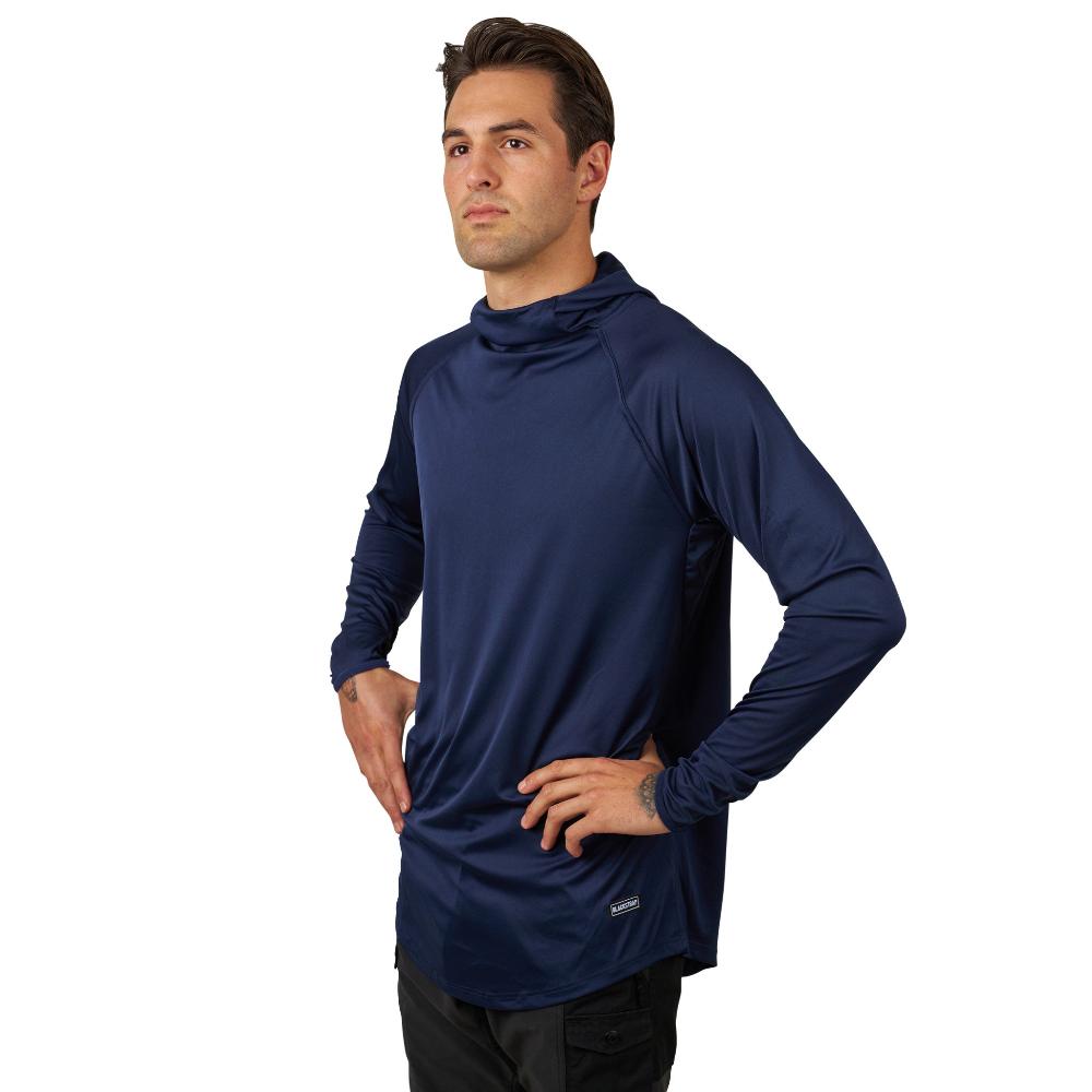 Men's Performance Hooded Top - UPF 50+ Sun Protection - Fish On! Custom Rods