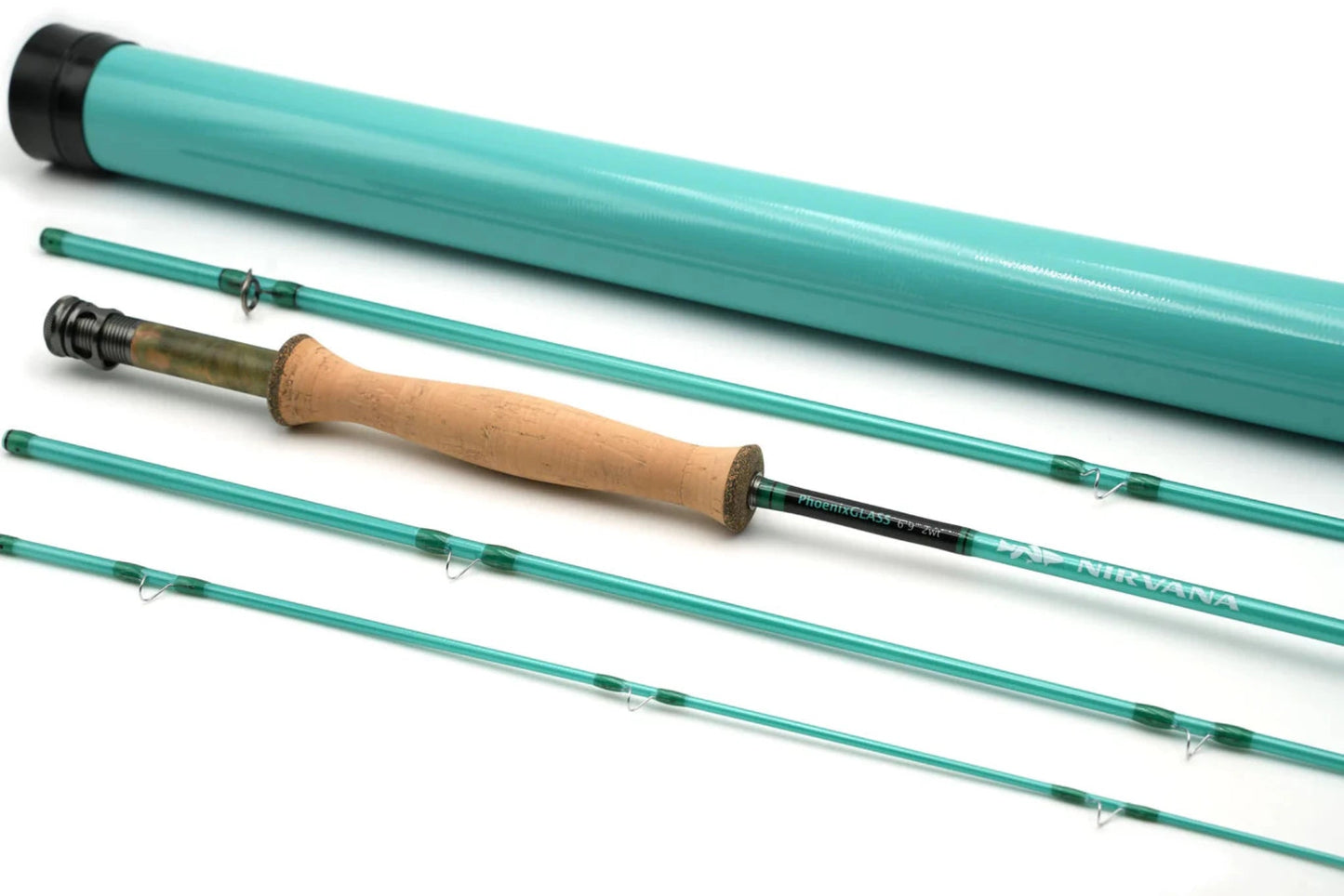NIRVANA PhoenixGLASS Fiberglass Fly Rod Series - Fish On! Custom Rods