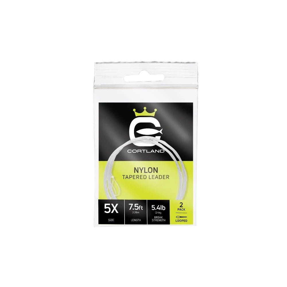 Nylon Tapered Leaders - 2 Pack - Fish On! Custom Rods