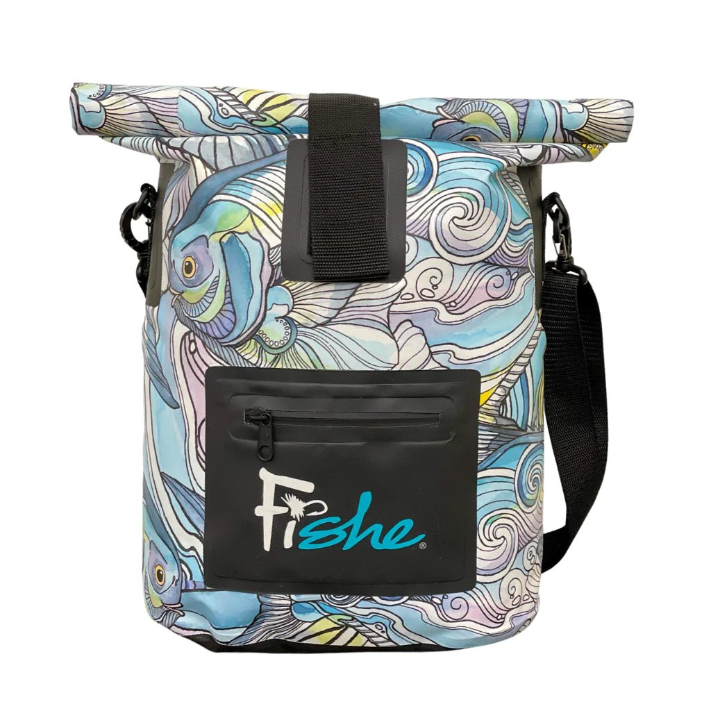 Permit Paradise Roll Tote Dry Bag - Fish On! Custom Rods