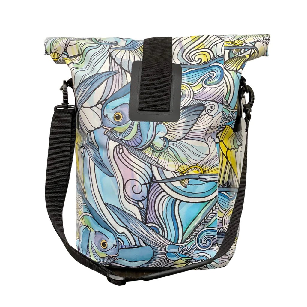 Permit Paradise Roll Tote Dry Bag - Fish On! Custom Rods