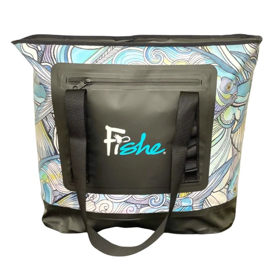 Permit Paradise Wedge Tote Dry Bag - Fish On! Custom Rods