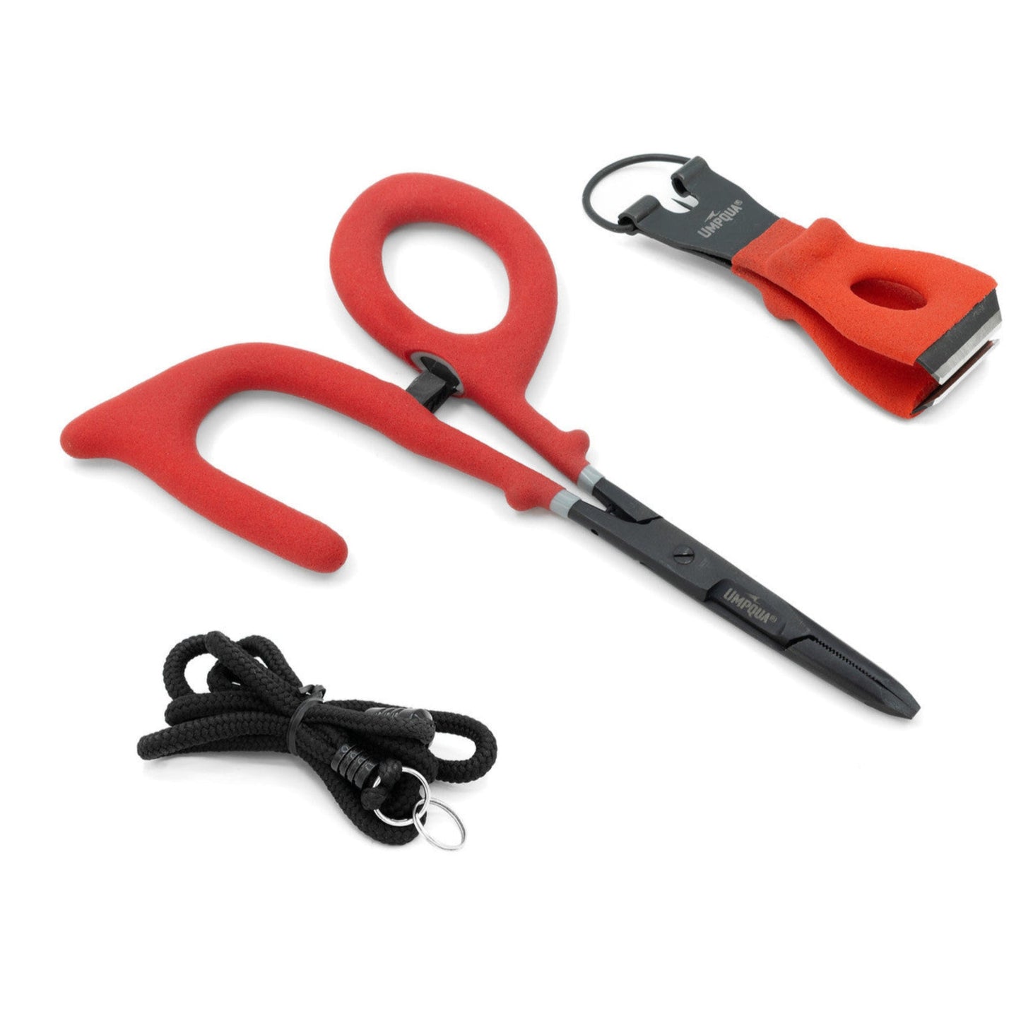 Rivergrip PS 6" Open Clamp/Big Nipper/Lanyard Combo - Fish On! Custom Rods