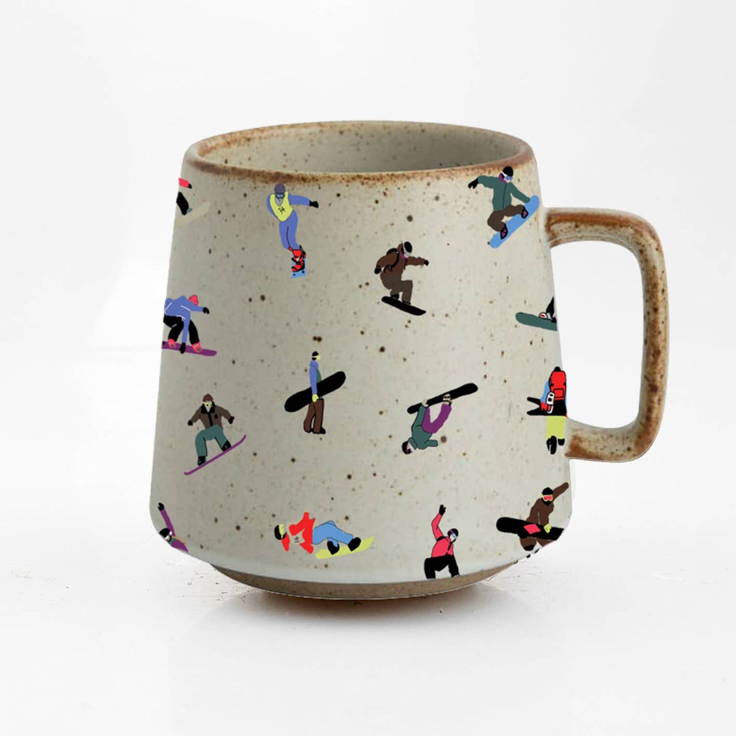 Snowboarder Bliss Coffee Mug - Fish On! Custom Rods