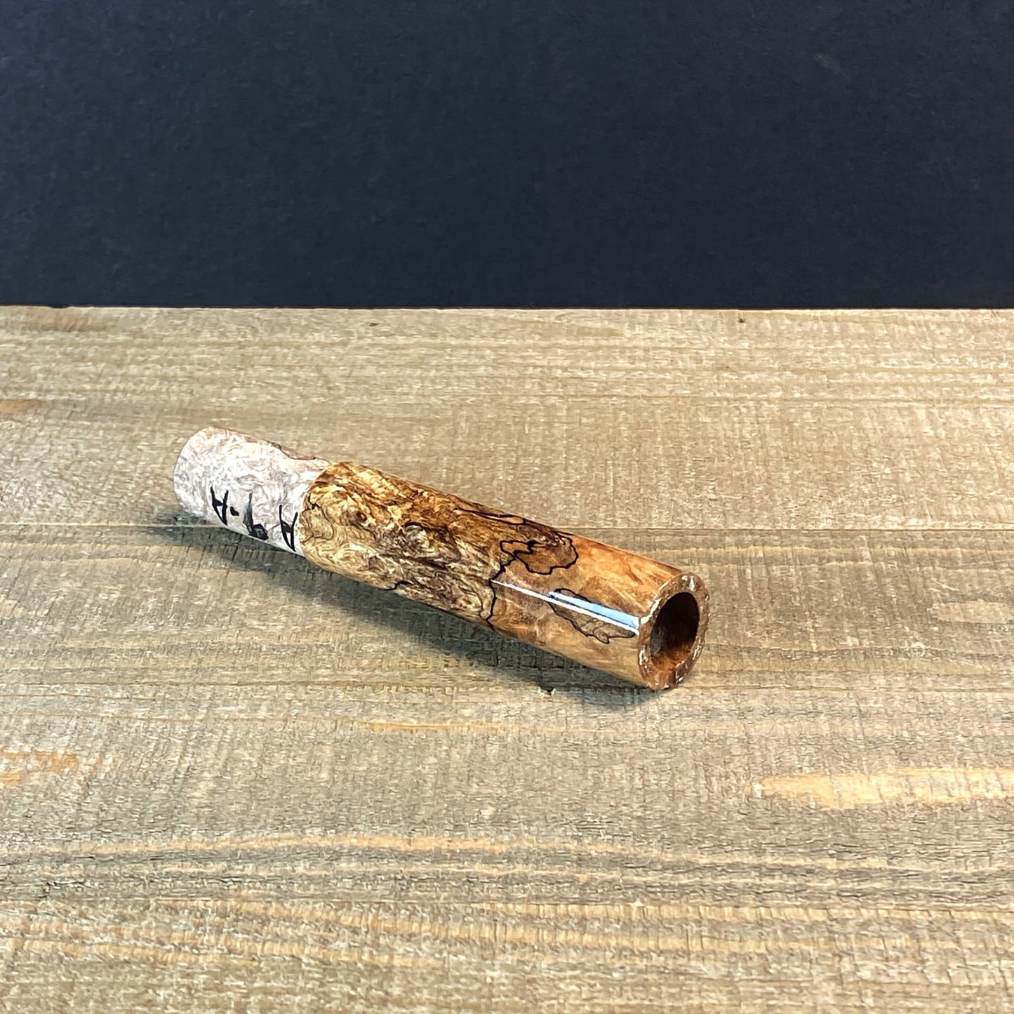 Spalted Mable Burl .640 - Fish On! Custom Rods