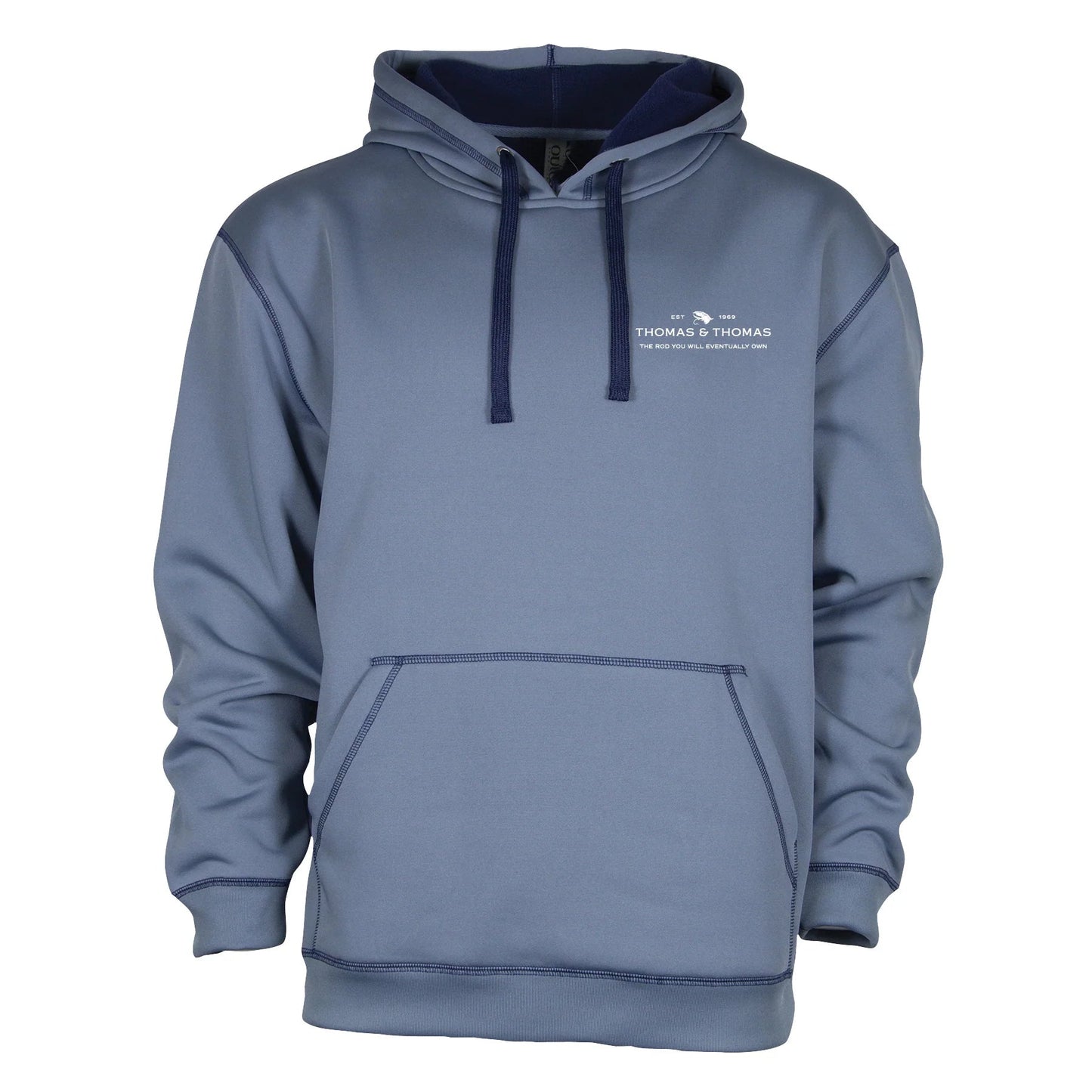Steel Blue Transit Hoody - Fish On! Custom Rods