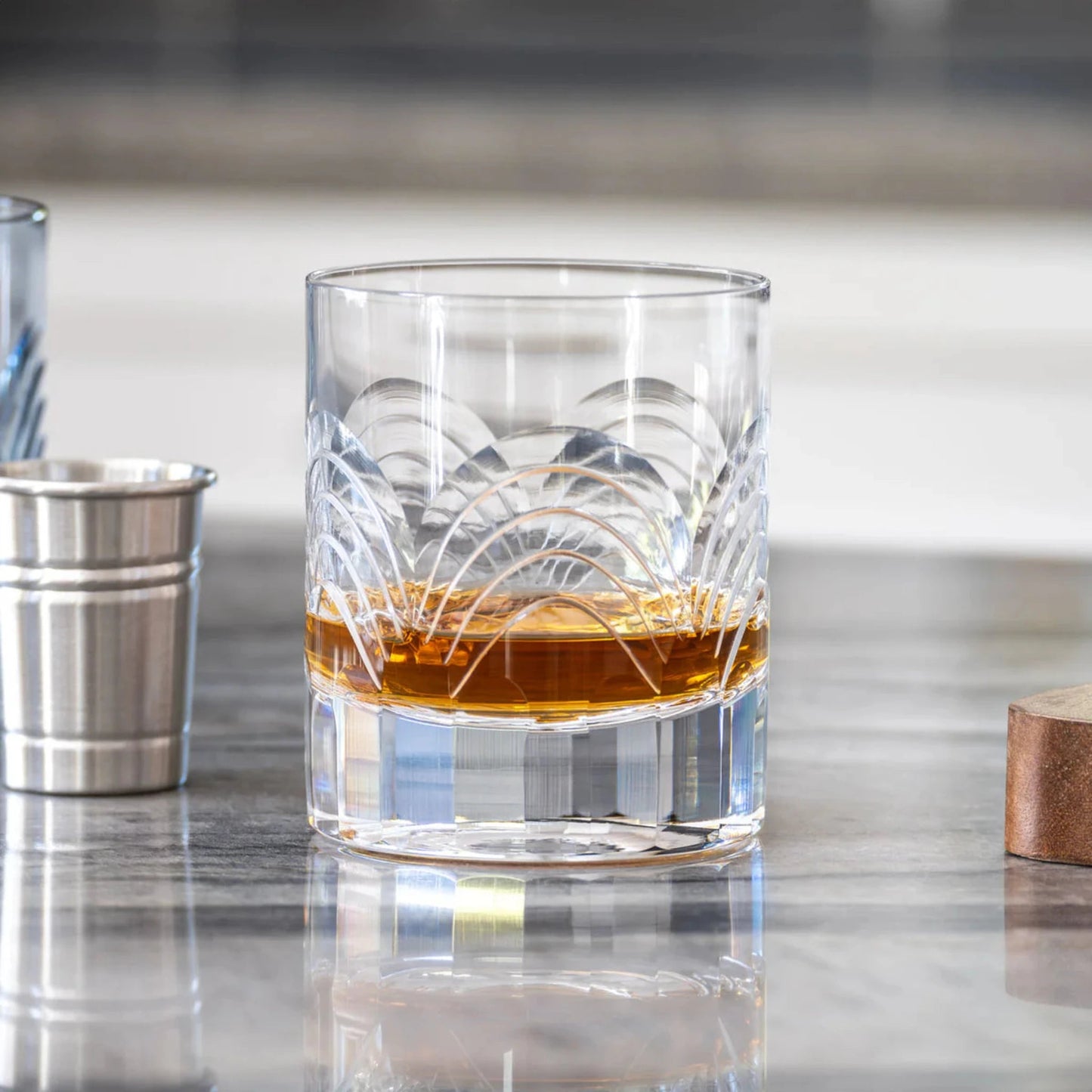 The Rocks Whiskey Glass - Fish On! Custom Rods