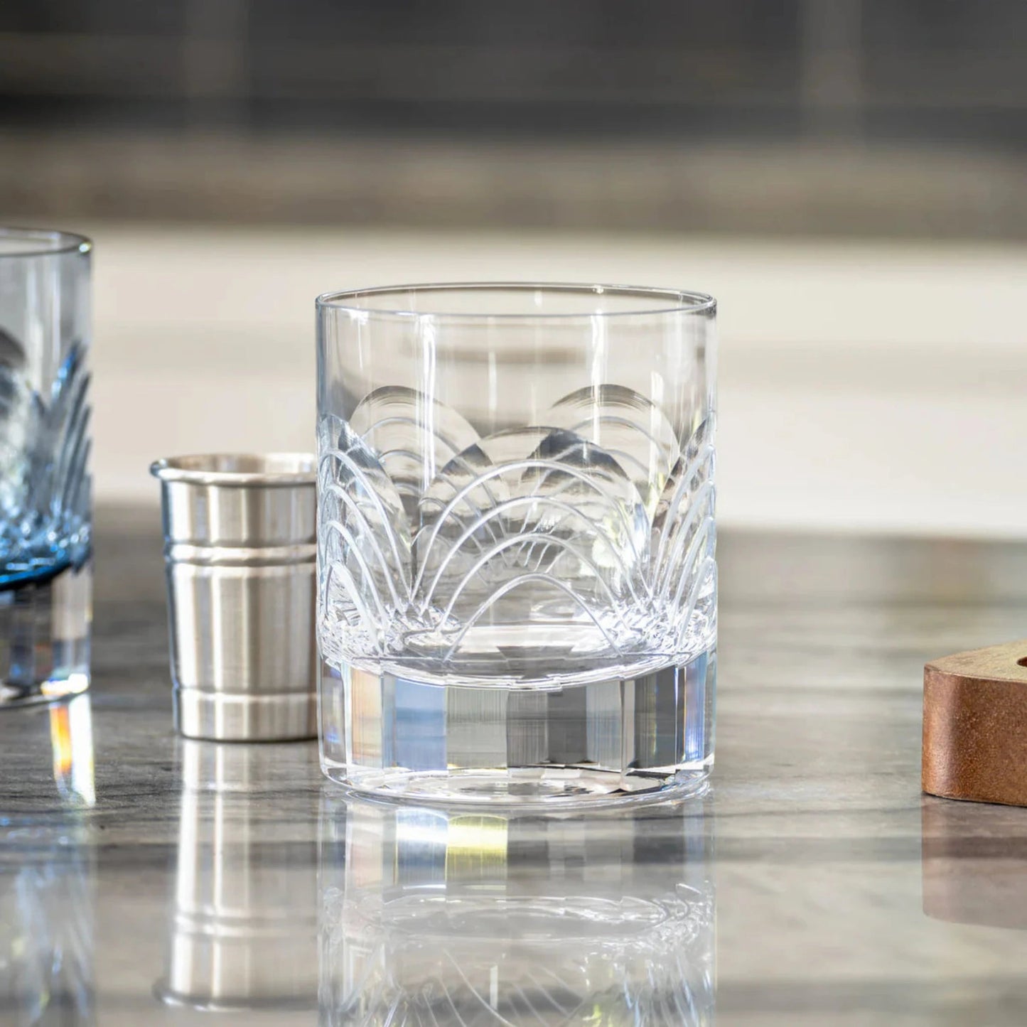 The Rocks Whiskey Glass - Fish On! Custom Rods