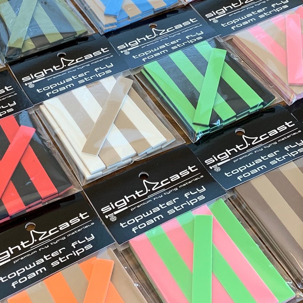Top Water Fly Foam Strips - Fish On! Custom Rods