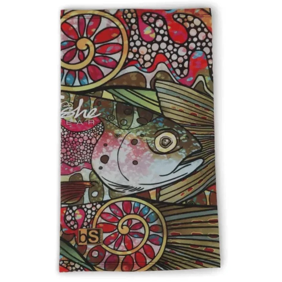 Troutrageous Rainbow Neck Tube - Fish On! Custom Rods