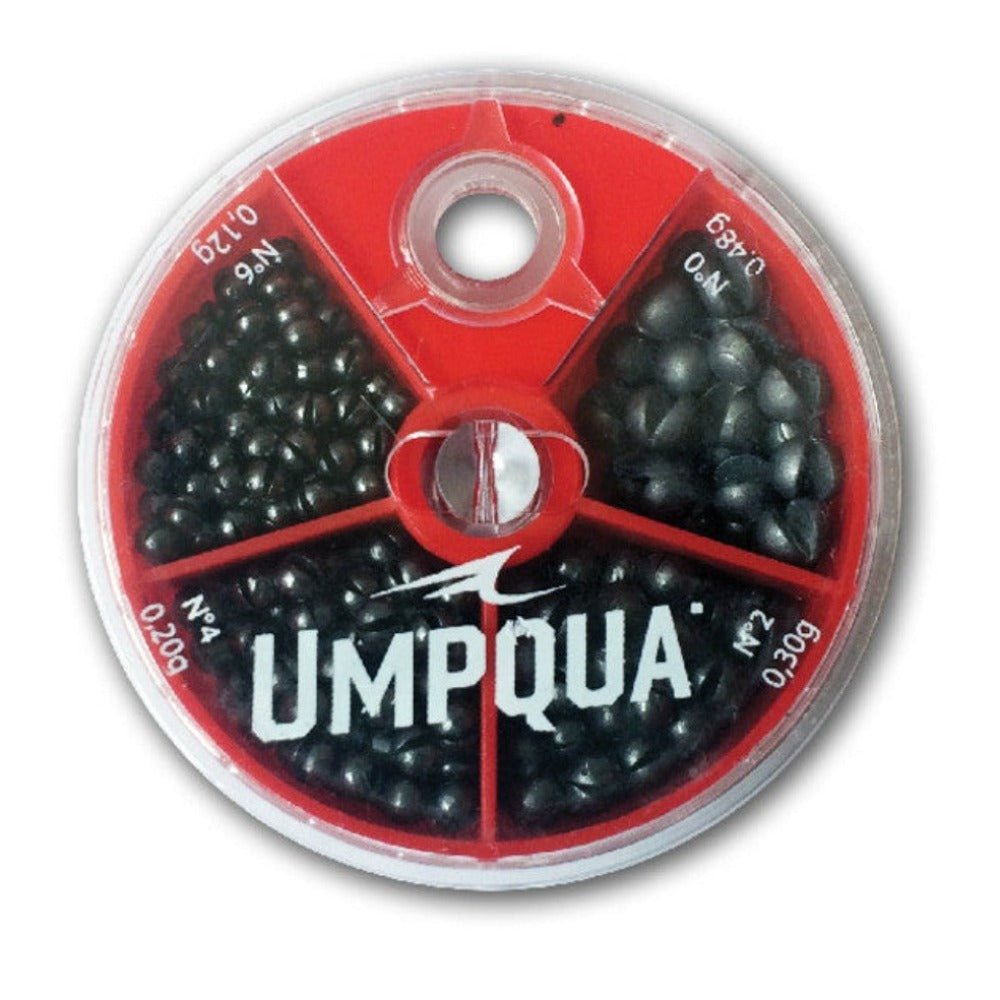 Umpqua 4 - Way Split Shot Assortment - Fish On! Custom Rods