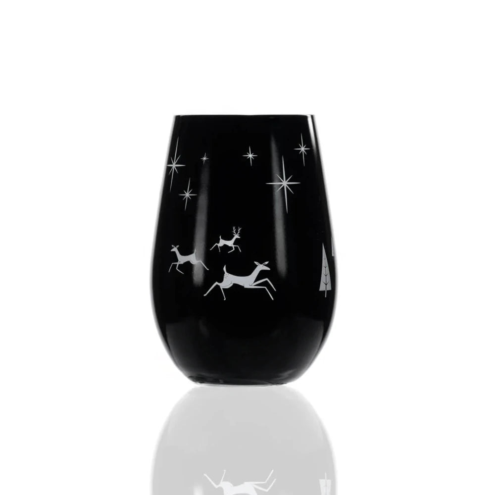 Wonderland Stemless Wine Tumbler - Fish On! Custom Rods