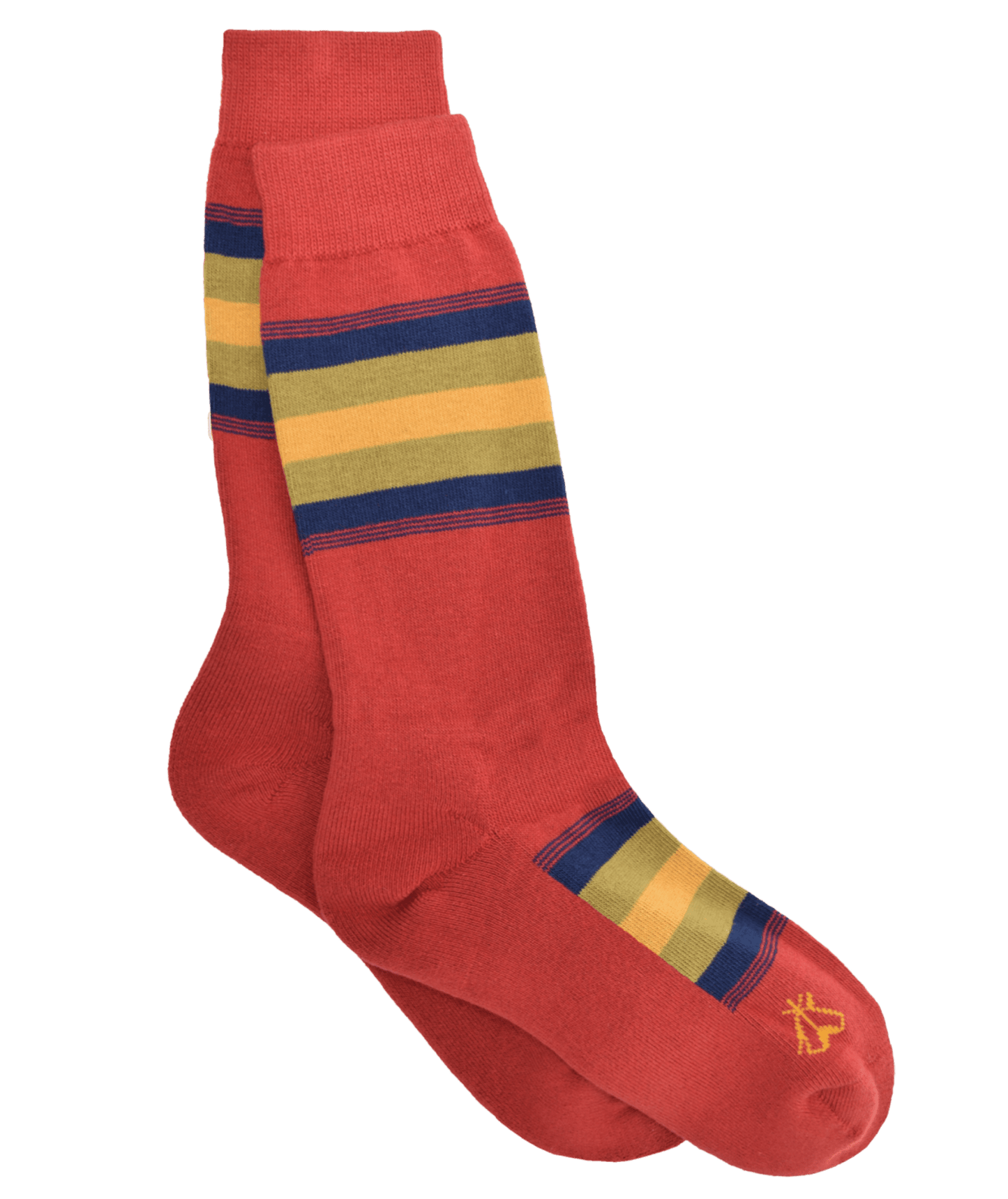 ZION STRIPE CREW - National Park - Inspired Cotton Socks | Pendleton Hosiery - Fish On! Custom Rods