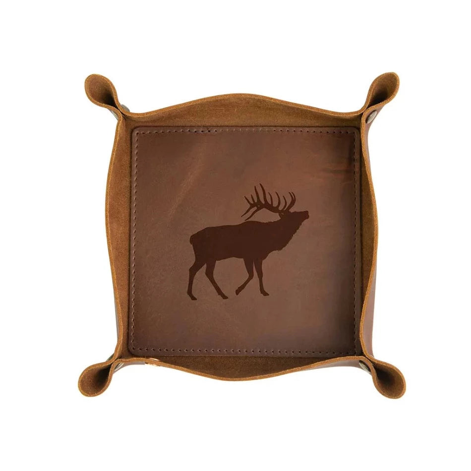 
                  
                    Premium Leather Valet Tray - Fish On! Custom Rods
                  
                